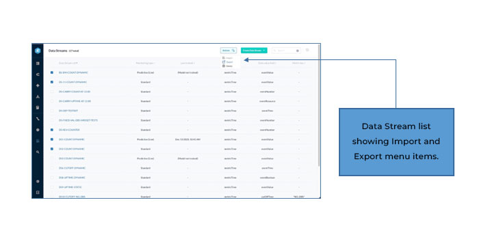 Import-Export-Data-Streams